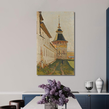 Torre Del Monastero Vasily Vereshchagin vvr33 quadro stampato su tela