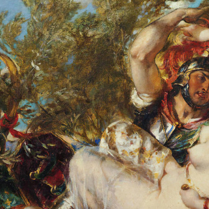 Fedria E Cimocle William Etty wet17 quadro stampato su tela