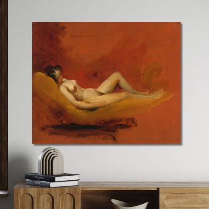 Studio Di Un Nudo Femminile William Etty wet38 quadro stampato su tela