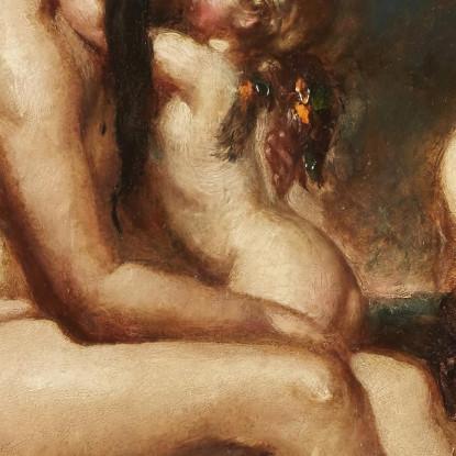 L'Alba Dell'Amore William Etty wet41 quadro stampato su tela