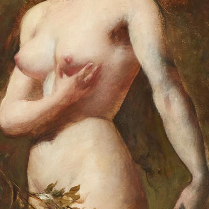 La Tentazione Di Eva Nel Giardino William Etty wet42 quadro stampato su tela