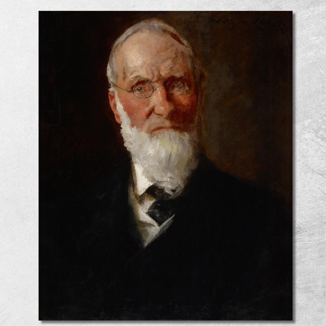 Ritratto Di Mio Padre David Hester Chase William Merritt Chase wmc63 quadro stampato su tela Ritratto Di Mio Padre David Hester Chase William Merritt Chase wmc63 quadro stampato su tela
