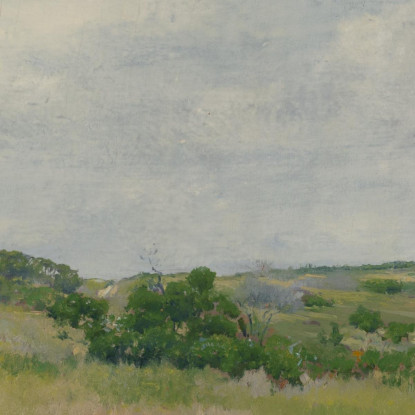 Colline Di Shinnecock William Merritt Chase wmc74 quadro stampato su tela