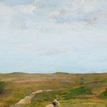 Senza Titolo Shinnecock Hills Long Island William Merritt Chase wmc108 quadro stampato su tela