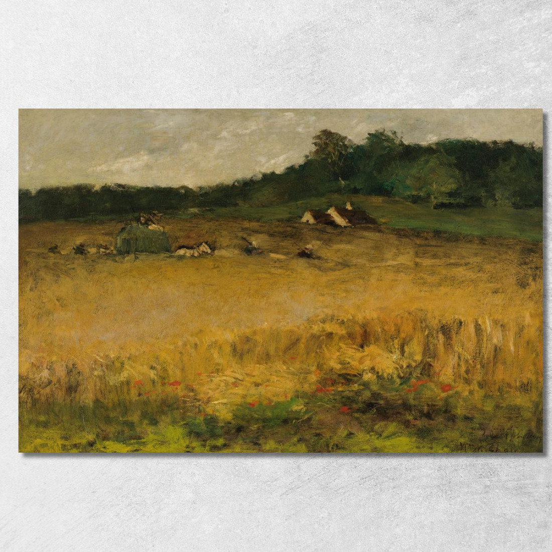 Campo Di Grano William Merritt Chase wmc110 quadro stampato su tela