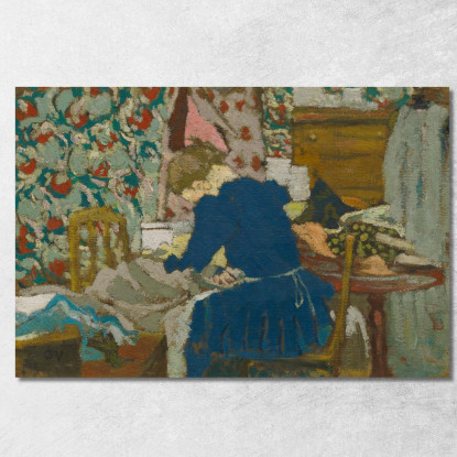 Interno Édouard Vuillard evu37 quadro stampato su tela