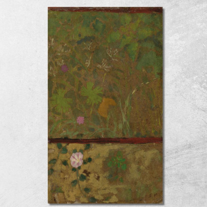 Petunia Édouard Vuillard evu75 quadro stampato su tela