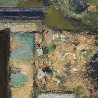 La Casa Colonica Édouard Vuillard evu160 quadro stampato su tela