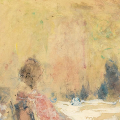 A Tavola Édouard Vuillard evu182 quadro stampato su tela