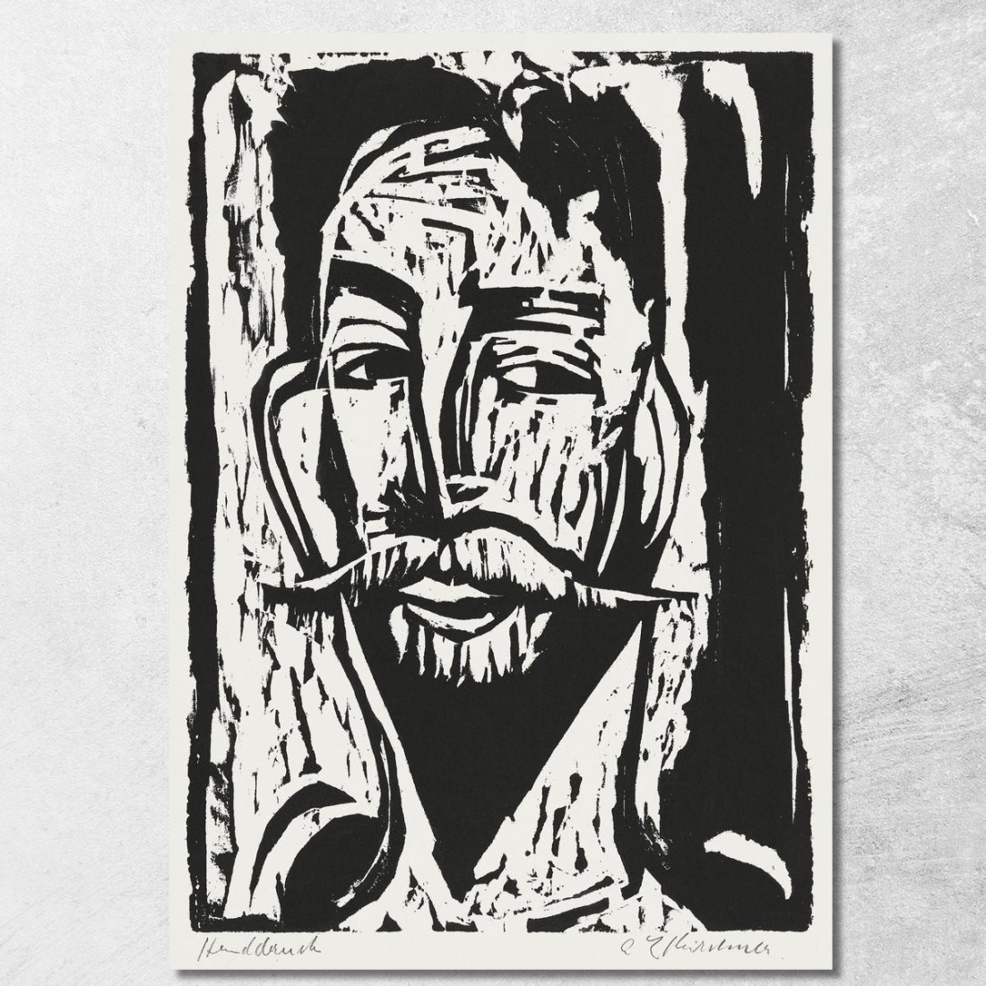Responsabile Del Prof. Dr. Graef 1915 Ernst Ludwig Kirchner elk64 quadro stampato su tela Responsabile Del Prof. Dr. Graef 1915 Ernst Ludwig Kirchner elk64 quadro stampato su tela