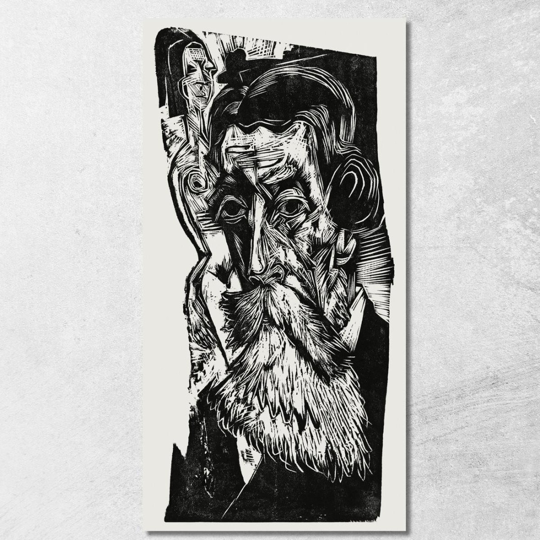 Ritratto Di Ludwig Schames Ernst Ludwig Kirchner elk105 quadro stampato su tela Ritratto Di Ludwig Schames Ernst Ludwig Kirchner elk105 quadro stampato su tela