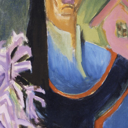 Domenica Sulle Alpi 1922 Ernst Ludwig Kirchner elk129 quadro stampato su tela