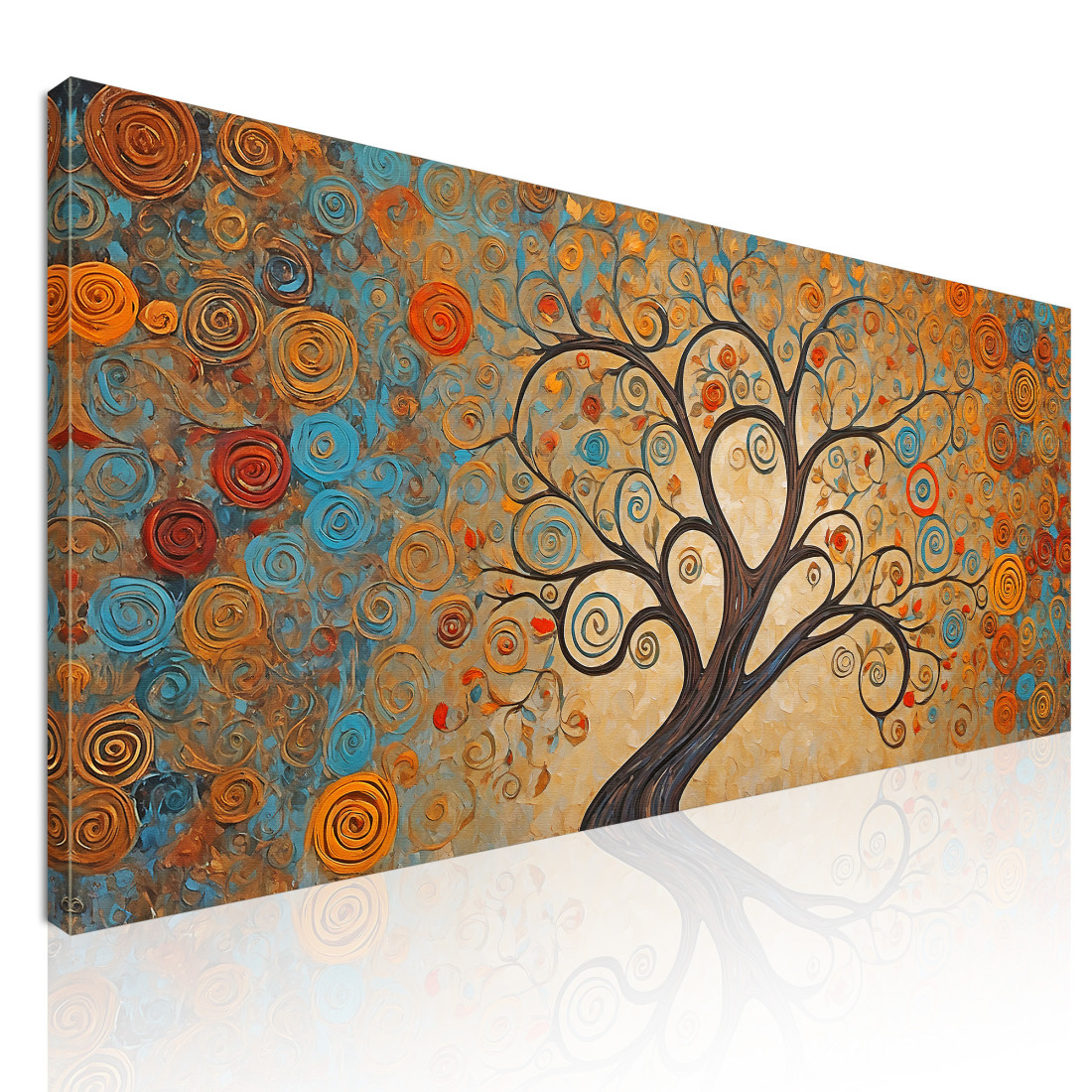 Quadro Albero Della Vita Autunno Astratto avt7 quadro stampato su tela Quadro Albero Della Vita Autunno Astratto avt7 quadro stampato su tela