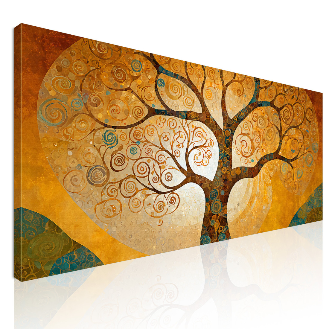 Quadro Albero Della Vita Spirali Oro avt12 quadro stampato su tela Quadro Albero Della Vita Spirali Oro avt12 quadro stampato su tela