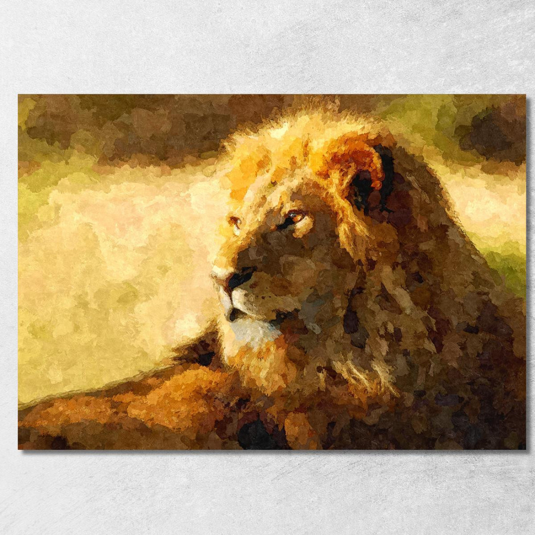 Quadro Leone Africano Su Tela Potenza E Regalità Nella Savana afr22 quadro stampato su tela Quadro Leone Africano Su Tela Potenza E Regalità Nella Savana afr22 quadro stampato su tela