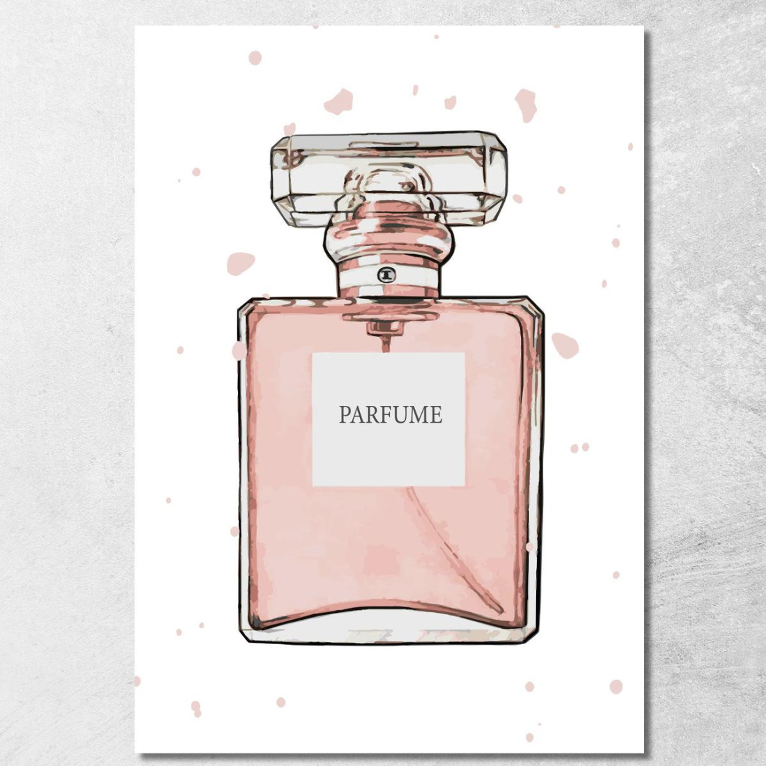 Quadro Bottiglia Profumo Vintage Fashion fsn10 quadro stampato su tela Quadro Bottiglia Profumo Vintage Fashion fsn10 quadro stampato su tela