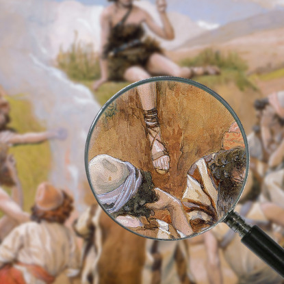 Giuseppe Rivela Il Suo Sogno Ai Suoi Fratelli James Tissot jts49 quadro stampato su tela