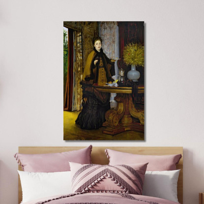 Le Goúter Lo Snack James Tissot jts61 quadro stampato su tela