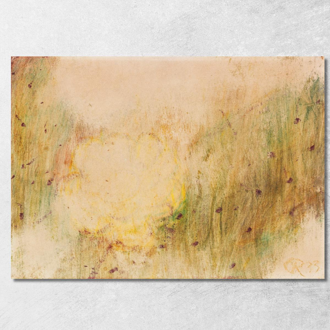 Cactus In Fiore Christian Rohlfs cro13 quadro stampato su tela Cactus In Fiore Christian Rohlfs cro13 quadro stampato su tela