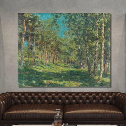 Foresta Christian Rohlfs cro28 quadro stampato su tela