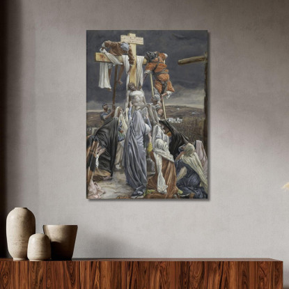 La Deposizione Dalla Croce James Tissot jts116 quadro stampato su tela