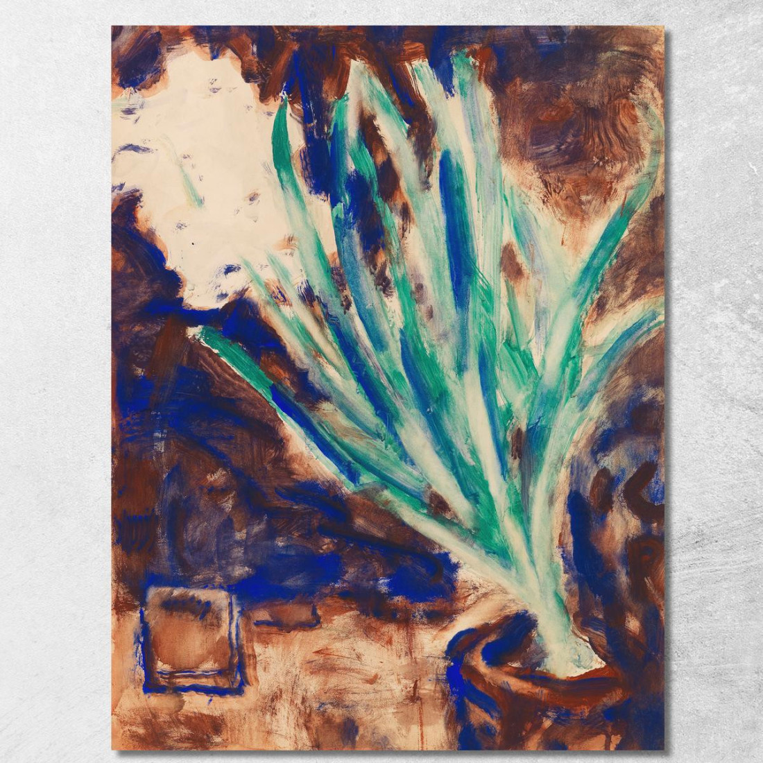 Giacinto Bianco 2 Christian Rohlfs cro88 quadro stampato su tela Giacinto Bianco 2 Christian Rohlfs cro88 quadro stampato su tela