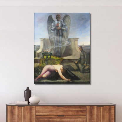 Omaggio A Un Monumento Eroico Eduard Veith evt5 quadro stampato su tela