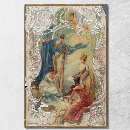 Canto Eduard Veith evt9 quadro stampato su tela