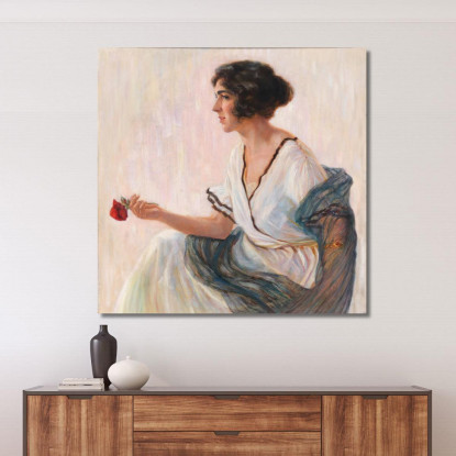 Bellezza Eduard Veith evt22 quadro stampato su tela