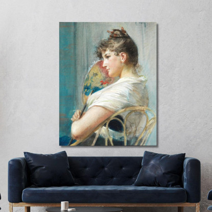 Il Ventaglio Giapponese Eduard Veith evt26 quadro stampato su tela