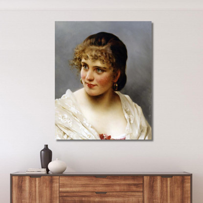 Innocenza Eugen von Blaas evb43 quadro stampato su tela