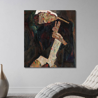 Il Lirico Egon Schiele esh6 quadro stampato su tela