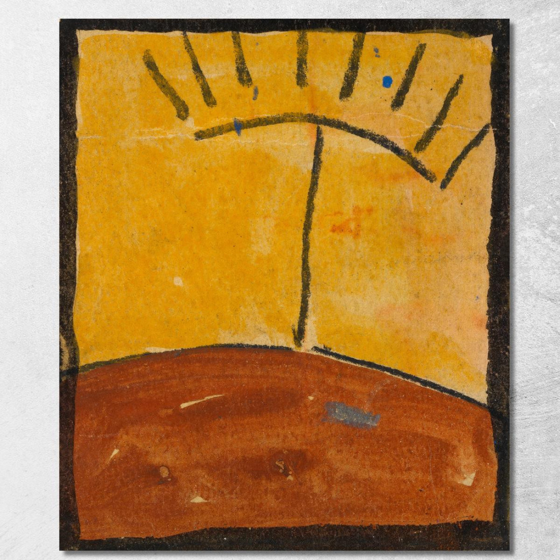 Paesaggio Astratto Con Alba Egon Schiele esh13 quadro stampato su tela Paesaggio Astratto Con Alba Egon Schiele esh13 quadro stampato su tela
