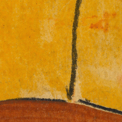 Paesaggio Astratto Con Alba Egon Schiele esh13 quadro stampato su tela