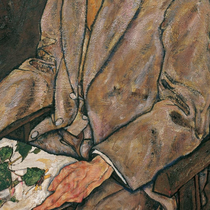 Ritratto Del Dr. Franz Martin Haberditzl Egon Schiele esh22 quadro stampato su tela