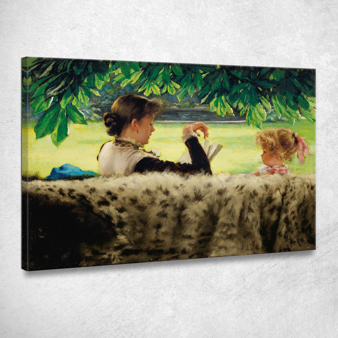 Il Racconto James Tissot jts142 quadro stampato su tela Il Racconto James Tissot jts142 quadro stampato su tela