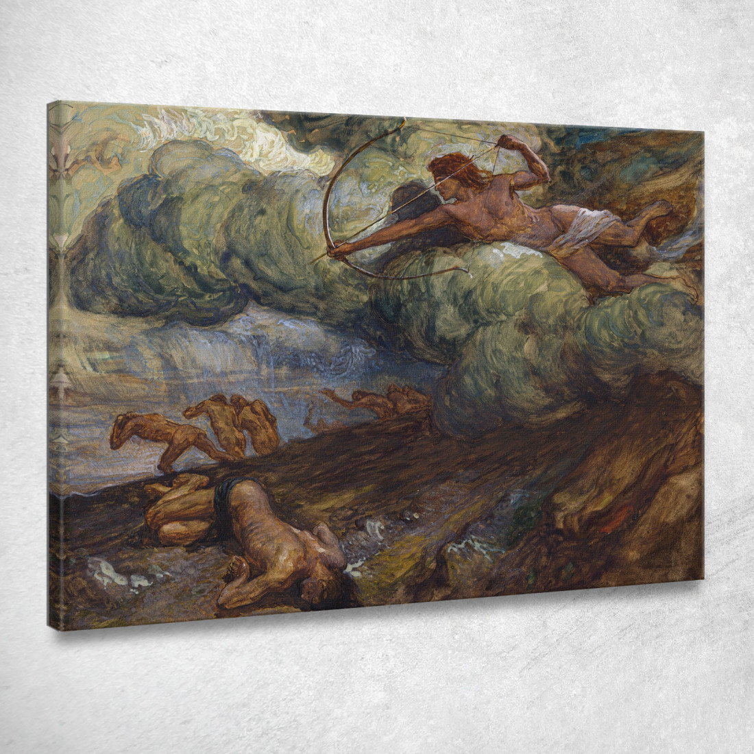 Gli Empi Non Resisteranno James Tissot jts144 quadro stampato su tela Gli Empi Non Resisteranno James Tissot jts144 quadro stampato su tela
