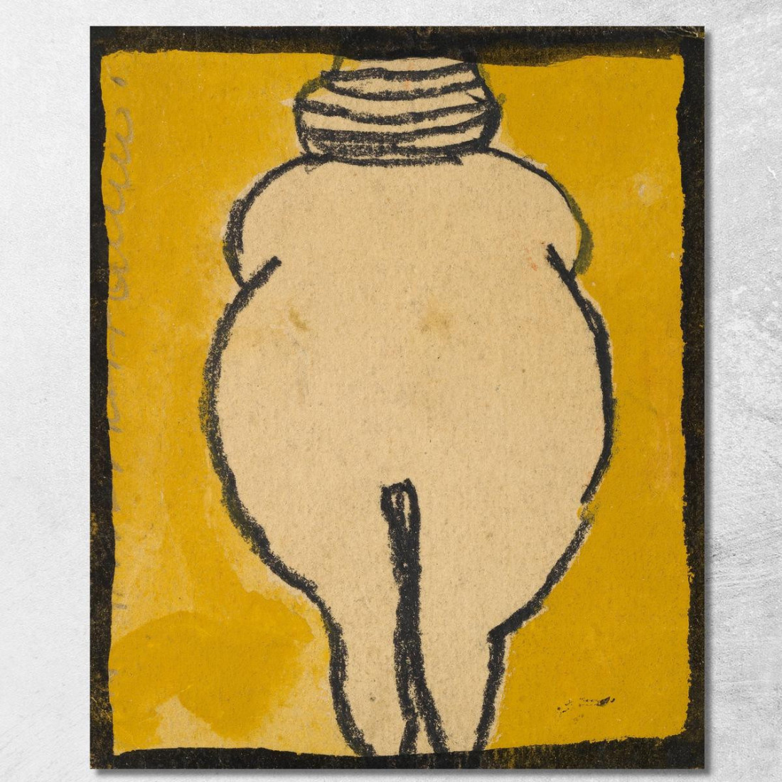 Venere Di Willendorf Egon Schiele esh201 quadro stampato su tela Venere Di Willendorf Egon Schiele esh201 quadro stampato su tela