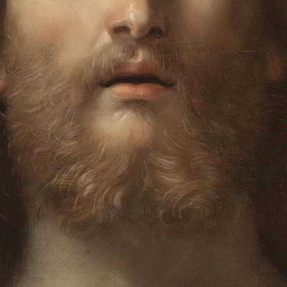 Busto Di Cristo Salvator Mundi Guido Reni grn5 quadro stampato su tela