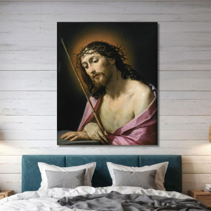 Cristo Come Ecce Homo Guido Reni grn8 quadro stampato su tela