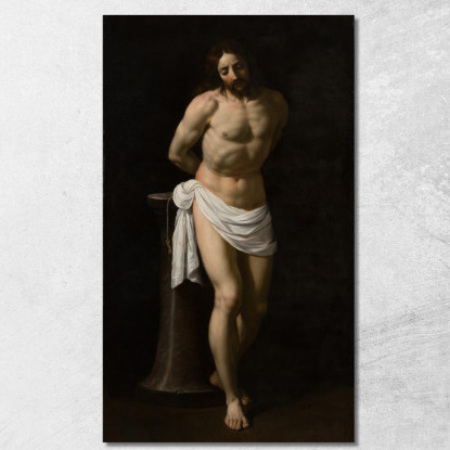 Cristo Alla Colonna Guido Reni grn9 quadro stampato su tela