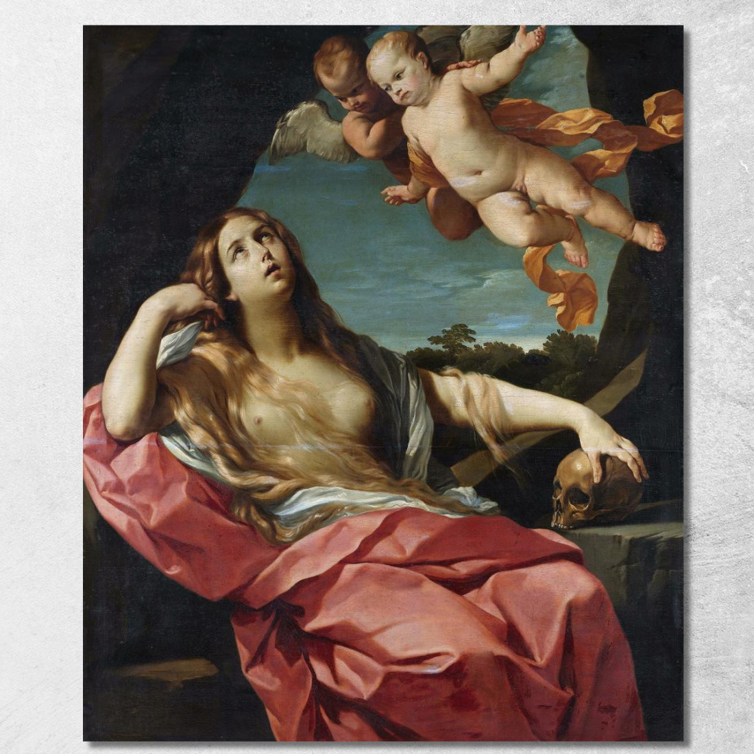 Maria Maddalena Guido Reni grn21 quadro stampato su tela Maria Maddalena Guido Reni grn21 quadro stampato su tela