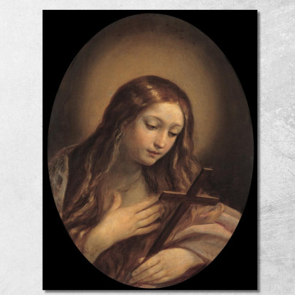 Maddalena Penitente Guido Reni grn24 quadro stampato su tela