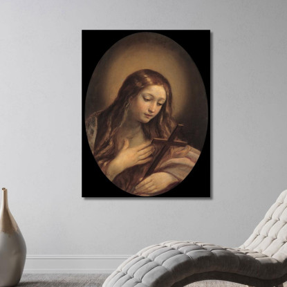 Maddalena Penitente Guido Reni grn24 quadro stampato su tela