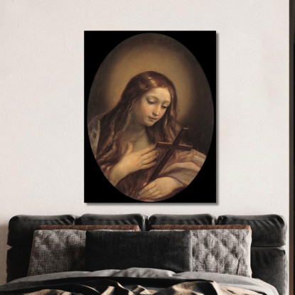 Maddalena Penitente Guido Reni grn24 quadro stampato su tela