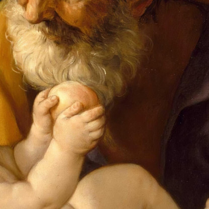San Giuseppe E Il Bambino Gesù Guido Reni grn30 quadro stampato su tela