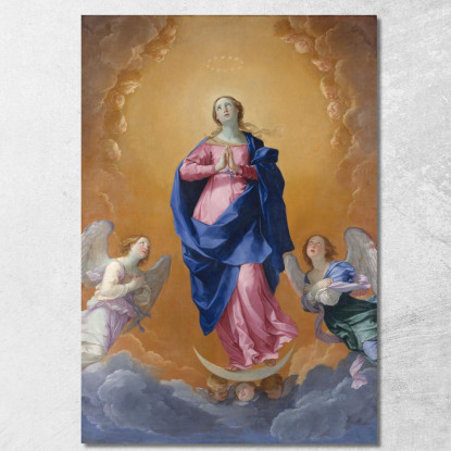 L'Immacolata Concezione Guido Reni grn42 quadro stampato su tela