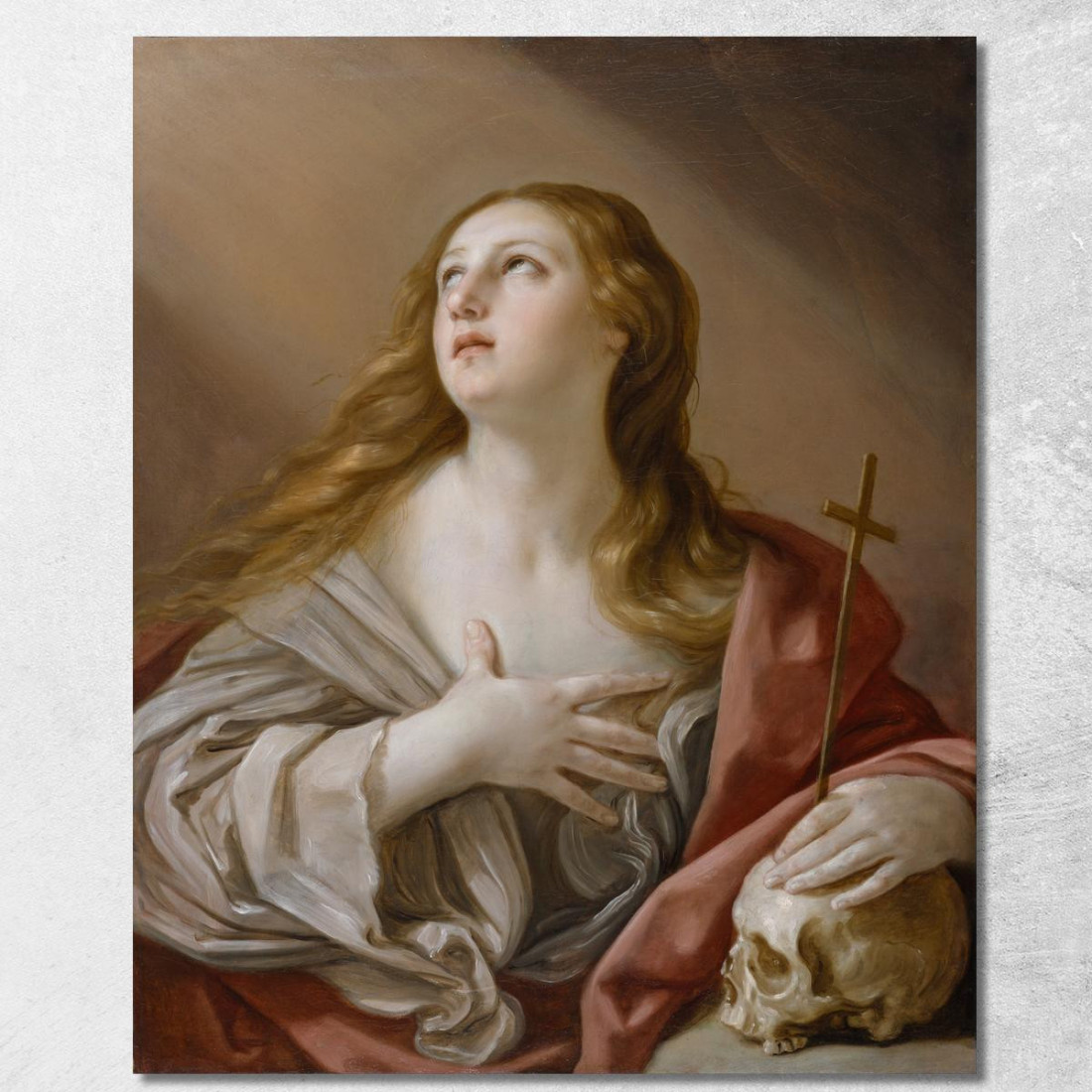 La Maddalena Penitente Guido Reni grn46 quadro stampato su tela