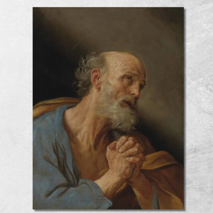 San Pietro Penitente Guido Reni grn47 quadro stampato su tela