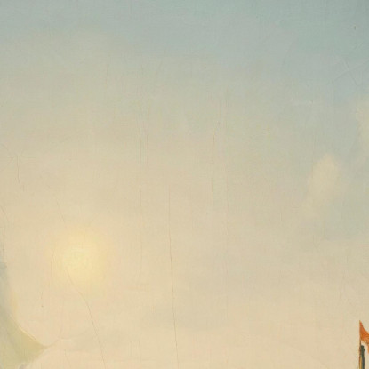 Pescatori All'Alba A Napoli Ivan Konstantinovich Aivazovsky ika6 quadro stampato su tela